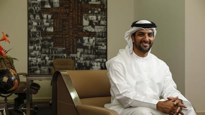 Sheikh Sultan bin Ahmed Al Qasimi, chairman of the Sharjah Media Centre, faces a full year leading the executive committee overseeing the emirate’s term as Islamic Cultural Capital. Antonie Robertson / The National