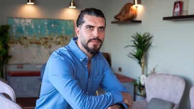 Salem Muqattash tested positive for Covid-19 in December and January. Victor Besa / The National