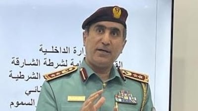 Col Adil Al Mazmi, deputy director of Sharjah Police’s Forensic Lab. Photo: Salam Al Amir