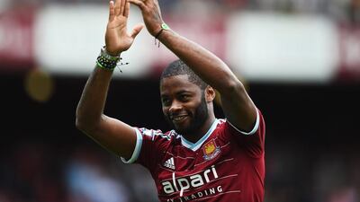 Alex Song has appeared in 16 Premier League matches for West Ham this season. Jamie McDonald / Getty Images