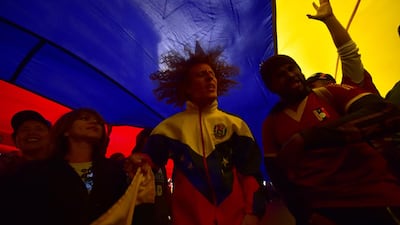 Venezuelans opposed to President Nicolas Maduro hold a demonstration in Mexico City. AFP