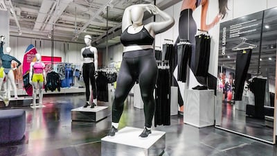 Nike's London flagship store has unveiled plus-size and para-sport mannequins. Courtesy Nike