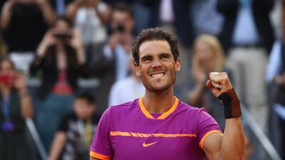 Rafael Nadal has won titles in Monte Carlo, Barcelona and Madrid ahead of the 2017 French Open. Julian Finney / Getty Images