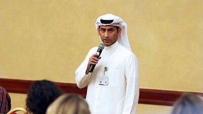 Omar Mesmar, the general manager of Dubai Investments Park, which is developing the first industrial land in the UAE outside of a free zone available for foreign investment. Pawan Singh / The National