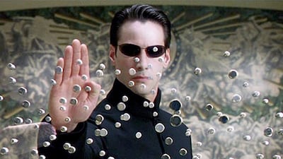 Keanu Reeves first appeared as Neo in 'The Matrix' in 1999. Courtesy of Warner Bros