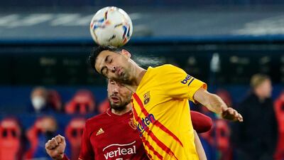 Sergio Busquets - 6, Some of Busquets’ play was very loose, as a couple of passes were misplaced while he wanted too much time in the first minute. With this said, his in-game intelligence came through in large periods. Reuters