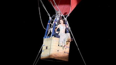 Priyanka Chopra performs. Ravindranath K / The National