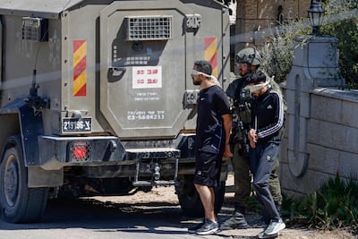 Israeli forces on September 21 raided the hometown of a Palestinian man suspected of shooting dead an Israeli settler in the occupied West Bank. AFP