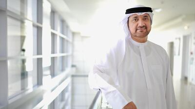 Professor Mohammed Albaili and colleagues are not satisfied with the status quo at UAEU. Delores Johnson / The National