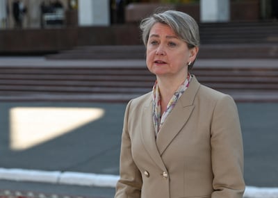 British Foreign Secretary Yvette Cooper is making a keynote speech at the Global Partnerships Conference in London. Reuters
