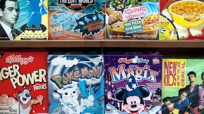 You'll find everything from Froot Loops to Shreddies and retro options