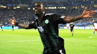 Grafite scored 59 goals in 107 Bundesliga appearances for Wolfsburg.