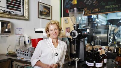 Kim Thompson, owner and managing director of the Raw Coffee Company. Sarah Dea / The National