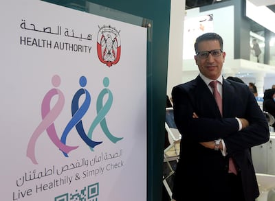 Dr Omar Najim says sotrovimab is already helping patients to recover. Satish Kumar / The National