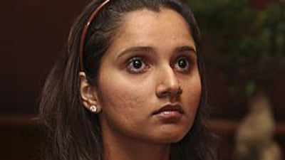 Sania Mirza, above at a press conference in Hong Kong, is ready to return from a wrist injury.