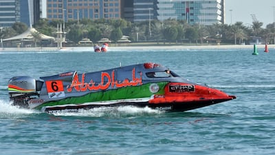 Team Abu Dhabi’s Alex Carella qualified in third position for Friday’s Grand Prix of Abu Dhabi. Courtesy Team Abu Dhabi