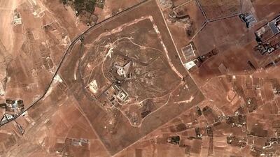 This satellite image shows the military-run Saydnaya prison, one of Syria’s largest detention centres, located 30 kilometres north of Damascus. Amnesty International / AFP