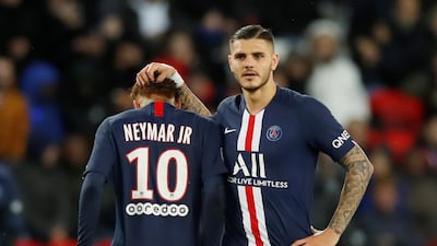 It wasn't the best night for Neymar after more than a month on the sidelines. Reuters