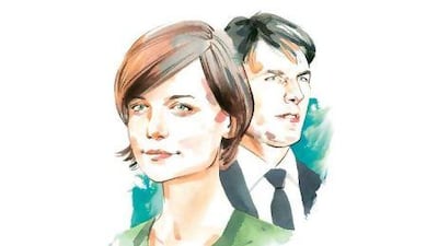 Katie Holmes this week split from husband Tom Cruise.