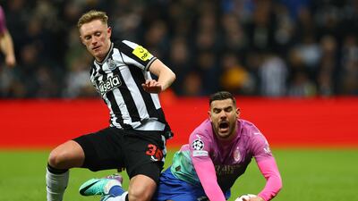 Great defending to stop Wilson from running through on goal in the 15th minute. Important interception to stop Gordon’s cross from finding Wilson in the 55th minute. Reuters