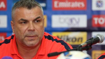 Cosmin Olaroiu, coach of Al Ahli. Courtesy Asian Football Confederation