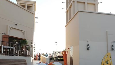 A children’s play area