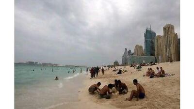 A reader says construction has obscured views of the sea near Jumeirah Beach Residence. Pawan Singh / The National