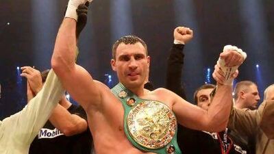Vitali Klitschko (Ukraine). The former heavyweight world boxing champion is the mayor of Kiev.