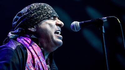 US guitarist Steven Van Zandt released a Beatles tribute album with band Little Steven and the Disciples of Soul. EPA
