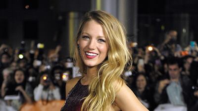Blake Lively, in Chanel, attends the premiere of 'The Town' at Roy Thomson Hall during the 35th annual Toronto International Film Festival in Toronto, Canada, on September 11, 2010. EPA