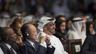 Sheikh Mohammed bin Zayed, Crown Prince of Abu Dhabi and Deputy Supreme Commander of the Armed Forces, attends the World Government Summit. Mohamed Al Hammadi / Crown Prince Court - Abu Dhabi