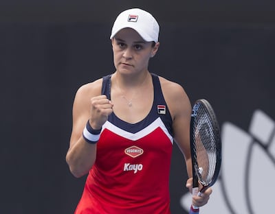 In-form Ashleigh Barty will have home support as she bids for her first grand slam singles title. Craig Golding / EPA