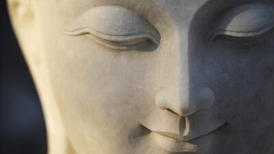 A Buddha statue is pictured at a marble mine at Zagyin village. Soe Zeya Tun / Reuters