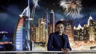 MasterCard’s Ngozi Megwa, the vice president for business development and key relationships in the Middle East and North Africa. Jaime Puebla / The National