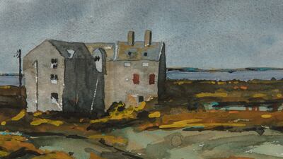 'Huna Mill, John O'Groats', by Prince Charles. Photo: Prince's Foundation