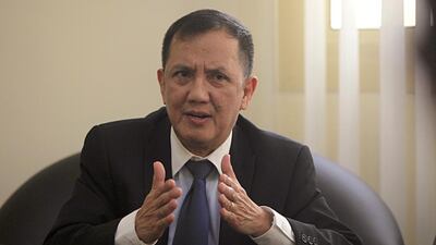 Constancio Vingno Jr, the Philippine ambassador to the UAE, is hoping for a high voter turnout for the Philippine’s national elections. Ravindranath K / The National