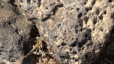 The town was built from basalt stone