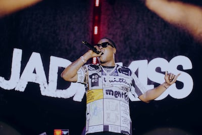 Headliner Jadakiss performing at Sole DXB on Saturday. Photo: Sole DXB
