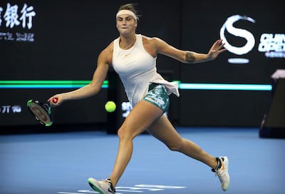 Aryna Sabalenka is the player to bat in women's tennis right now. Mark Schiefelbein / AP Photo