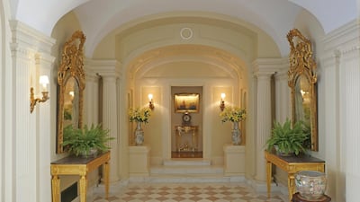 The 1909 property was designed by Boston architect Guy Lowell, and comes with much of its original furniture. Courtesy The Knowles Company Realtors