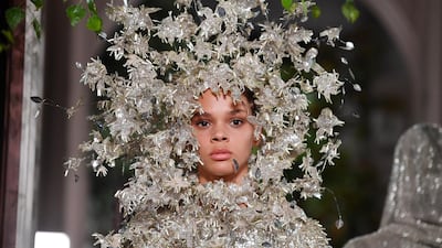 Valentino Fall/Winter 2019 2020 haute couture. Getty Images