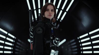 Felicity Jones in Rogue One: A Star Wars Story. Film Frame / Lucasfilm