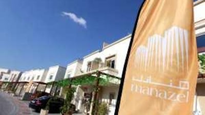 Villas at the Al Reef development near the Abu Dhabi Airport. The property has 2,380 villas and 1,810 apartments.