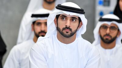 Sheikh Hamdan bin Mohammed, Crown Prince of Dubai, at the brainstorming session.