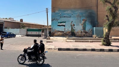 Deraa in southern Syria is regarded as the birthplace of the Syrian uprising and civil war. Lemma Shehadi / The National
