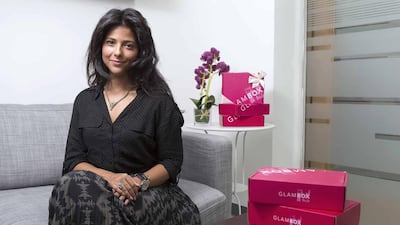 Nada Zagallai, managing director of GlamBox.ME. Antonie Robertson / The National