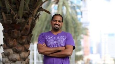 Omair Al Seiari, whose name was changed from Al Sayari when he renewed his passport in 2011. Ravindranath K / The National