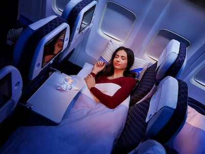 Air Astana's Economy Sleeper. Photo: Air Astana