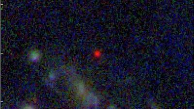 Glass-z13, the oldest galaxy to be detected, was formed about 300 million years after the Big Bang. Photo: JWST