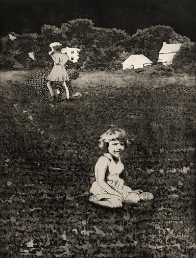 'Kathy, Linda, and the Gorgon, 1951 & 1607' (2018) by Laura Schneider. Courtesy of the artist and NYUAD Art Gallery